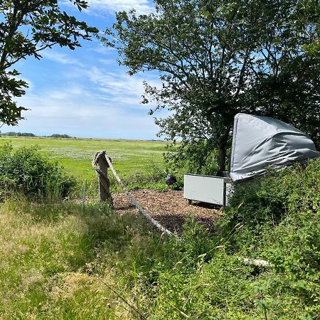 Hof Steinhuetten Schlafstrandkorb Westerhever Kültér fotó